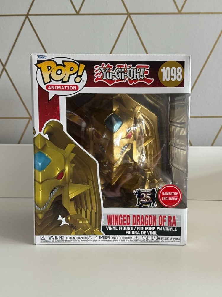 Funko Pop Super 6 Winged Dragon of Ra Yu-Gi-Oh GameStop Exclusive