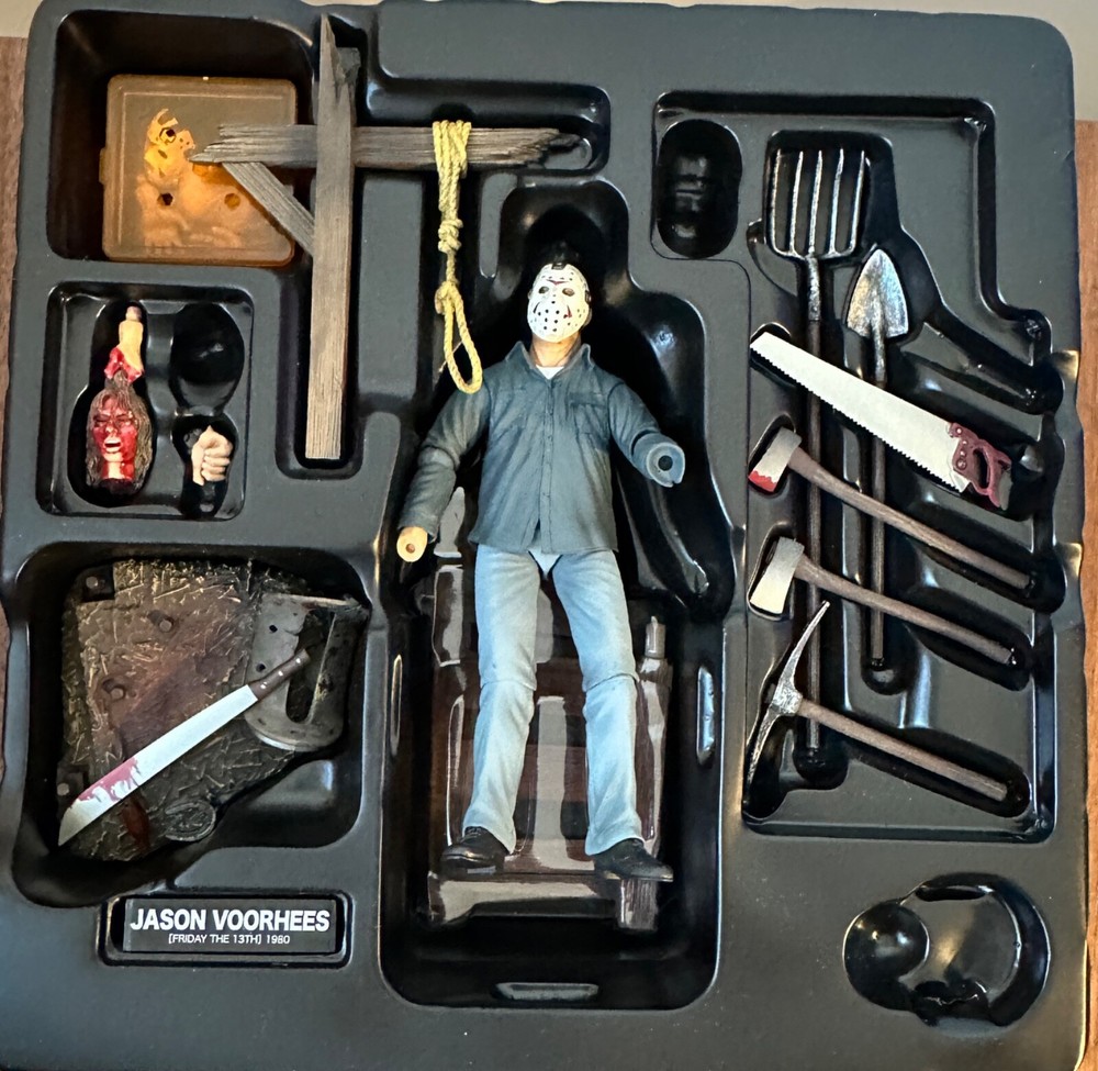 Revoltech Friday the 13th Jason Voorhees Figure Kaiyodo Sci-Fi Authentic