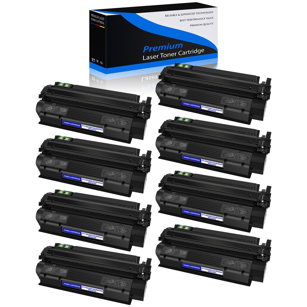 HP C7115A 8-Pack Toner Cartridge for LaserJet 3300 3320 3330 3380 MFP Series