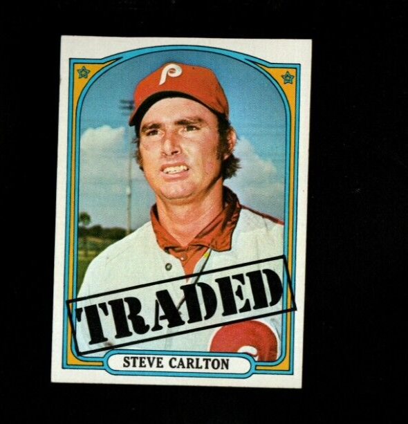 1972 Topps Traded # 751 Steve Carlton NM-MT