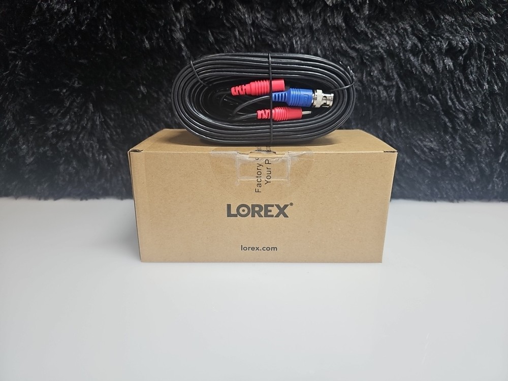 Lorex C883DA Weatherproof Indoor Outdoor Security Camera with Deterrence Feature  