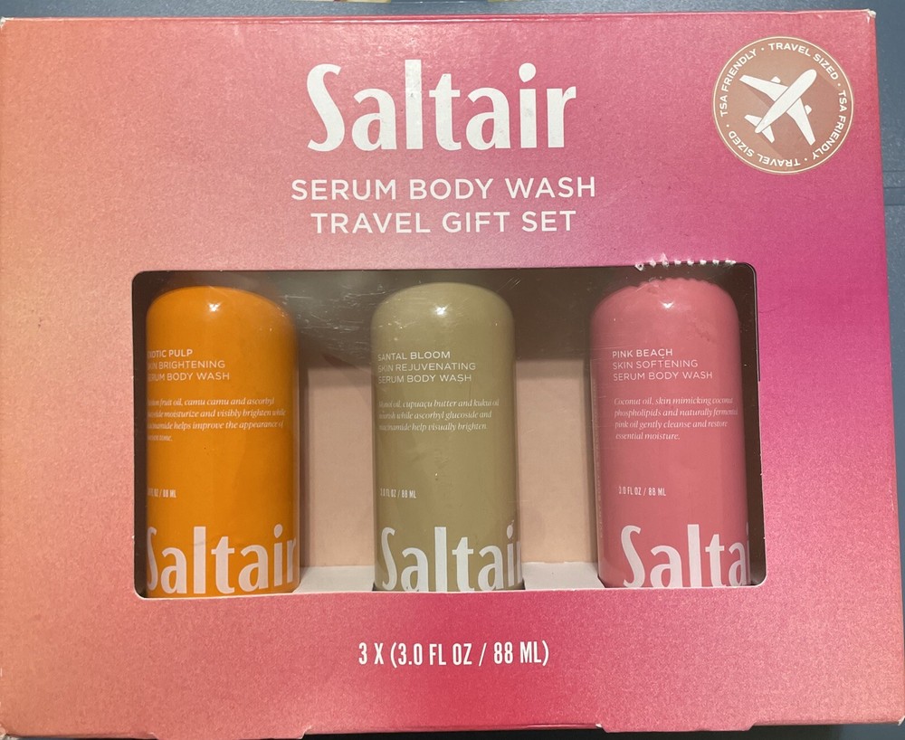 Saltair Serum Body Wash Travel Gift Set