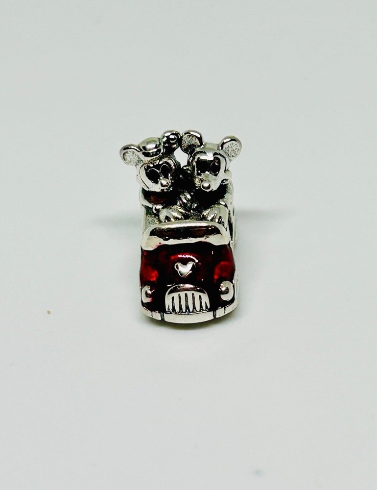 Pandora Minnie And Mickey Runaway Railway Car Charm