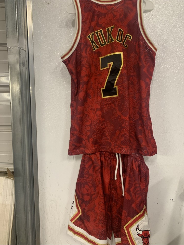 Chicago Bulls Swingman Jersey Tony Kukoc Retro Classic Replica