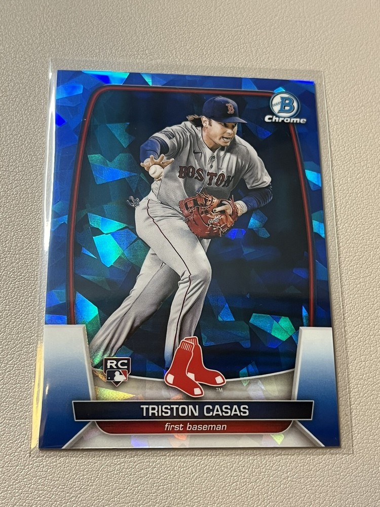 2022 Bowman Chrome Sapphire Triston Casas Image Variation SP #32
