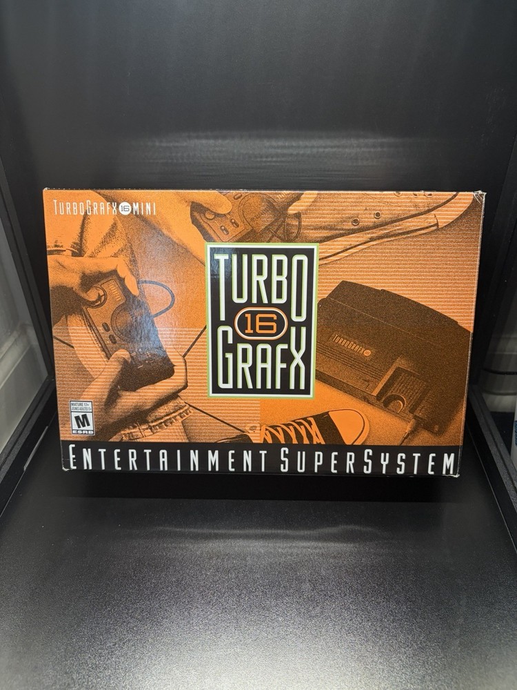 Turbo Grafx 16 Mini Console | New in Box Never Used | PC Engine Factory Sealed