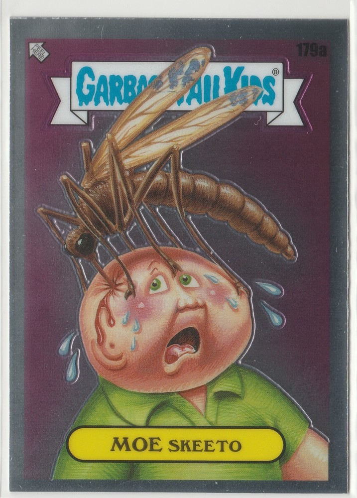 Moe Skeeto 179a Garbage Pail Kids 2022 Chrome Series 5 CS5 GPK Card