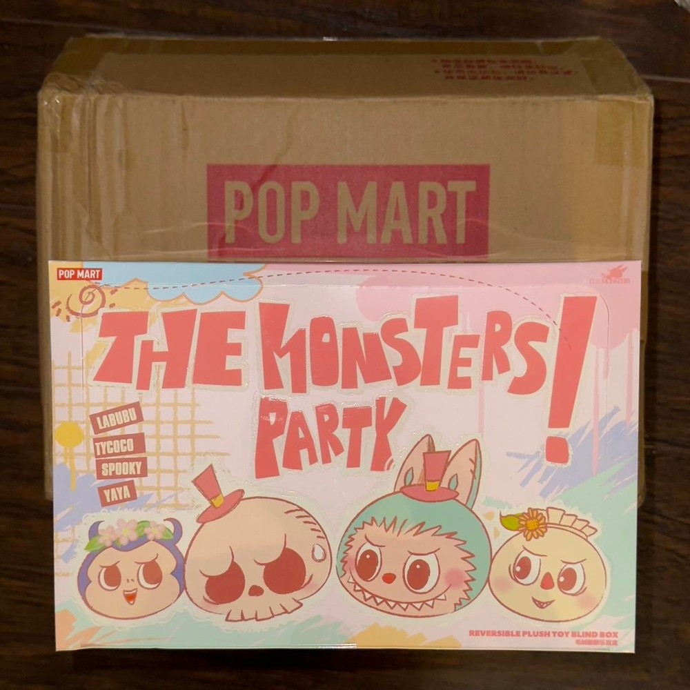 US Seller POP MART Labubu The Monsters Reversible Plush Full Set Party Edition
