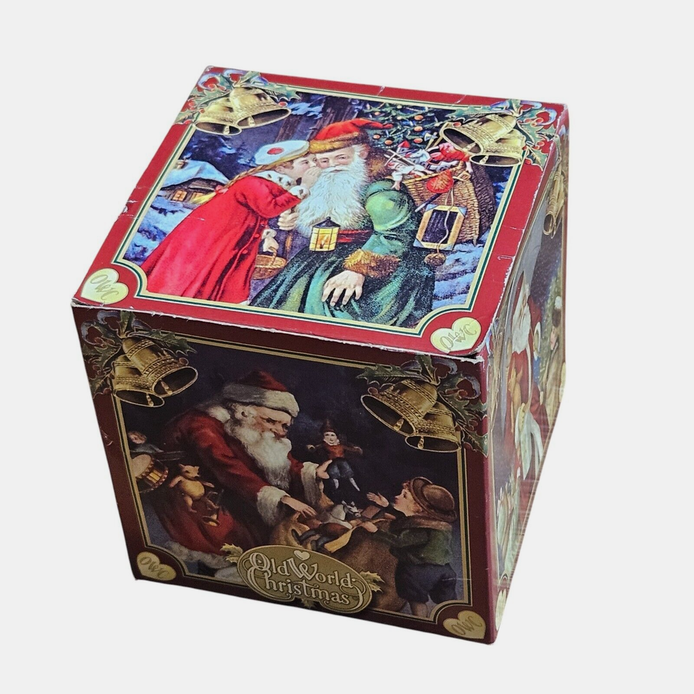 2016 Old World Christmas Gift Box Sold For Sale Realty Sign For Decor NWB-image