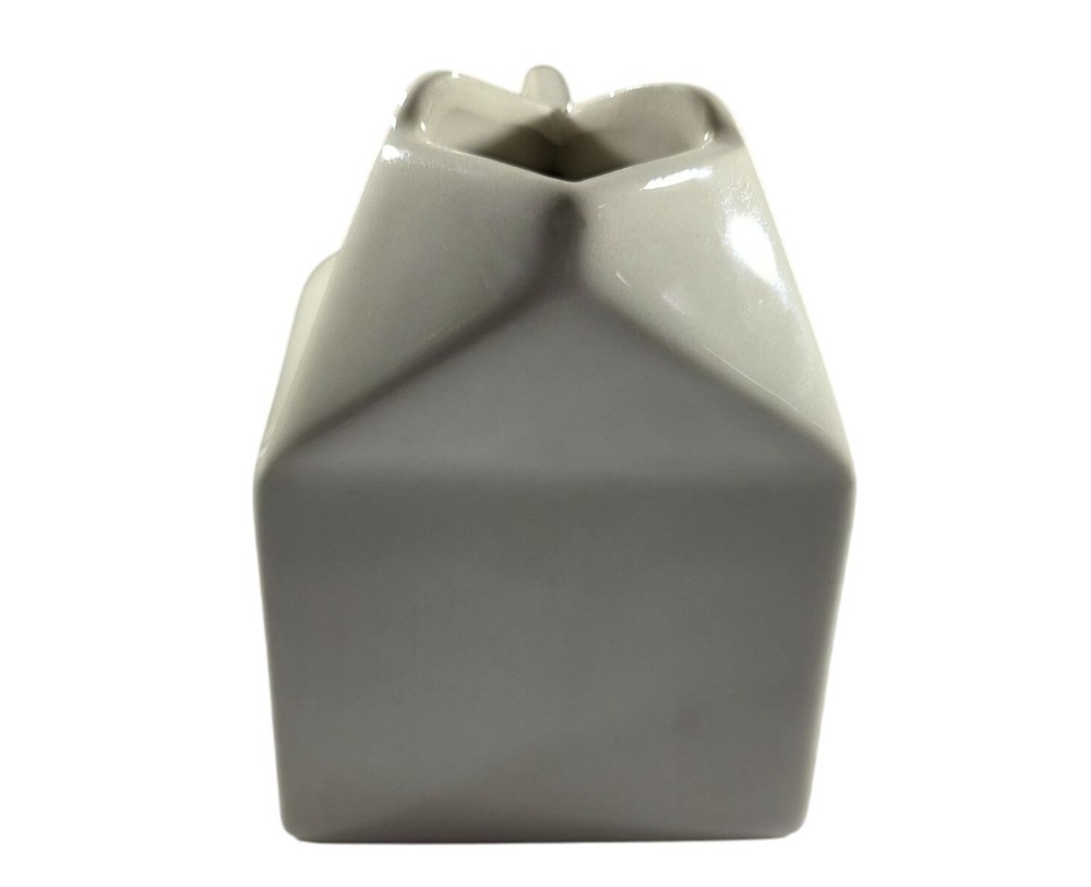 Milk For Santa Ceramic Milk Carton By Kringles Kitchen christmas vase decor