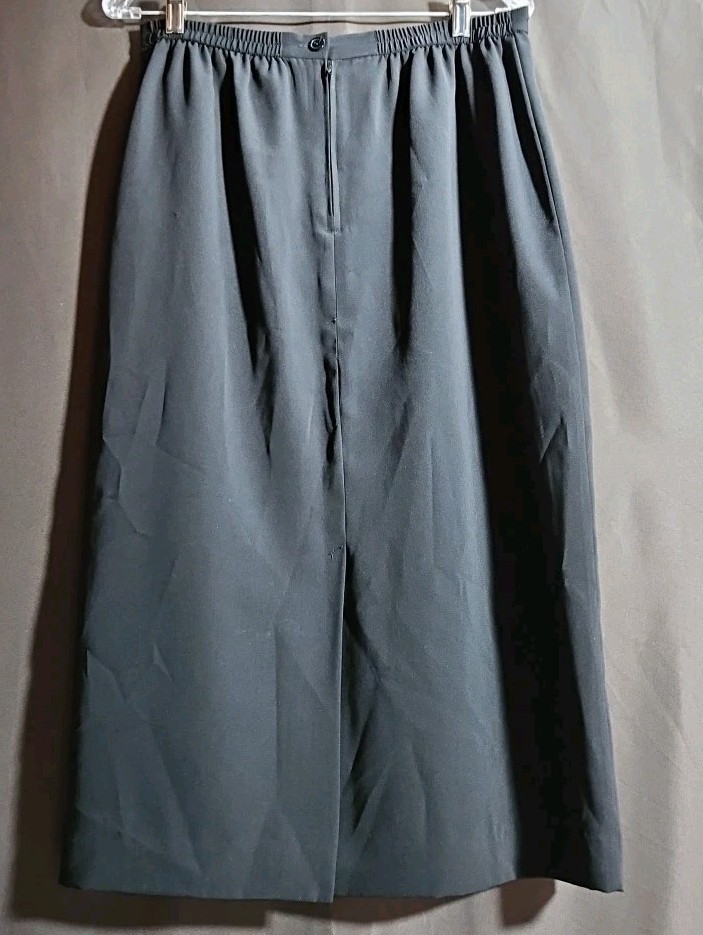Women's Skirt Long Black Sag Harbor Size 12P