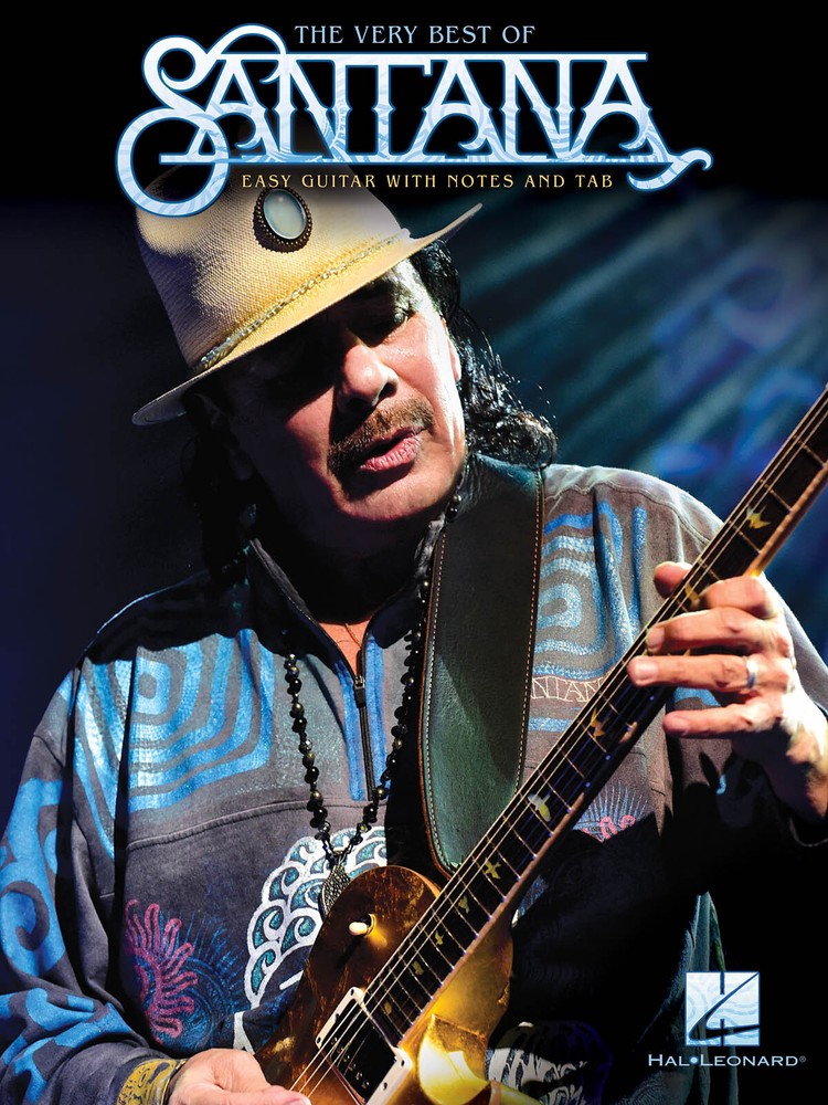 Very Best of Santana for Easy Guitar Notes Tab Sheet Music Chords 15 Songs Book