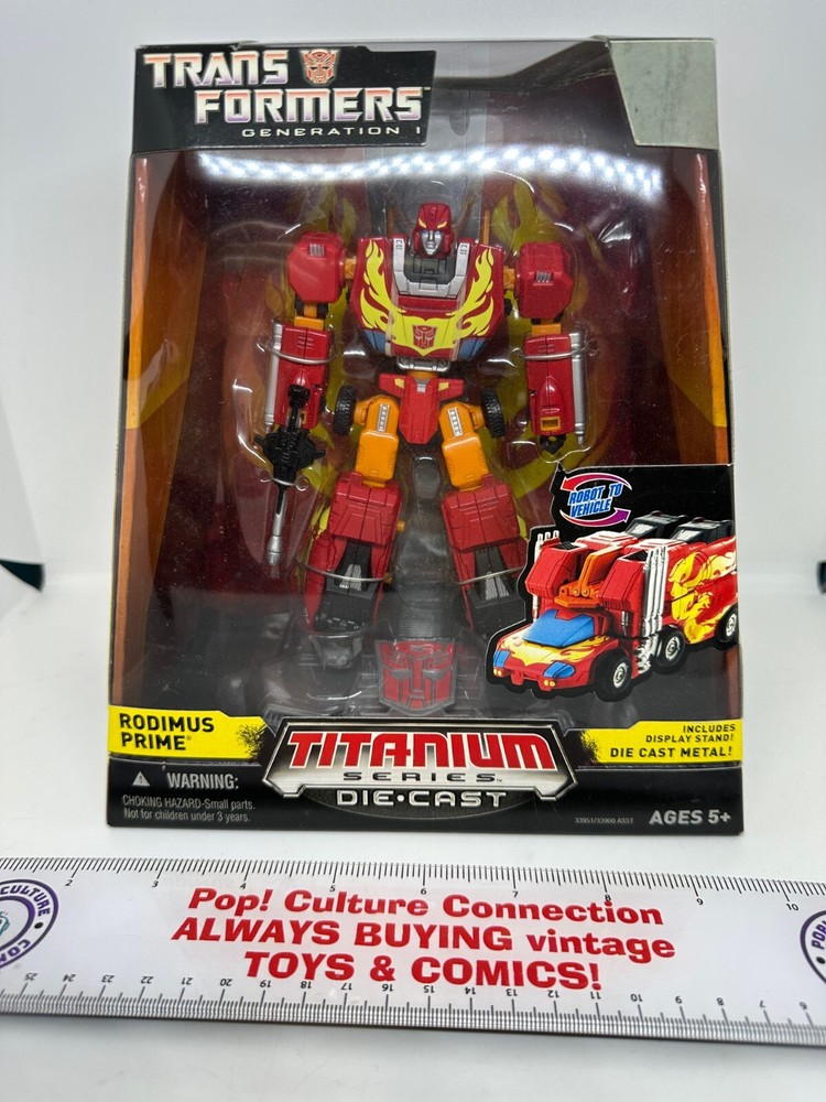 Transformers Generation 1 Titanium Series Rodimus Prime NEW