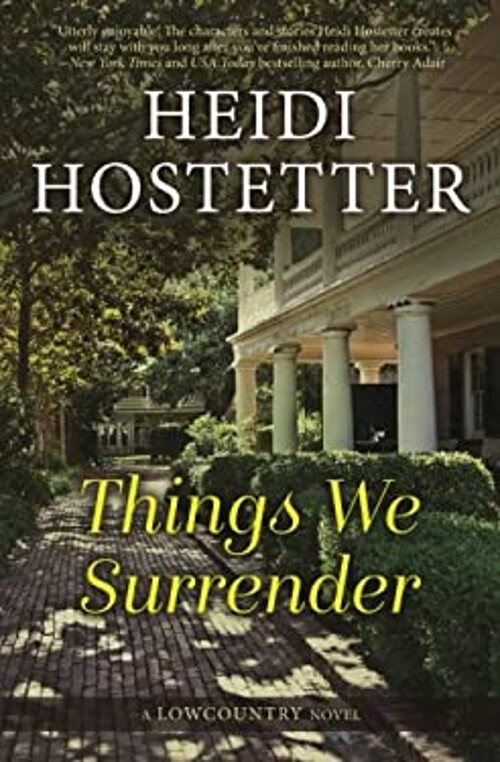 Things We Surrender Lowcountry Novel by Heidi Hostette Paperback