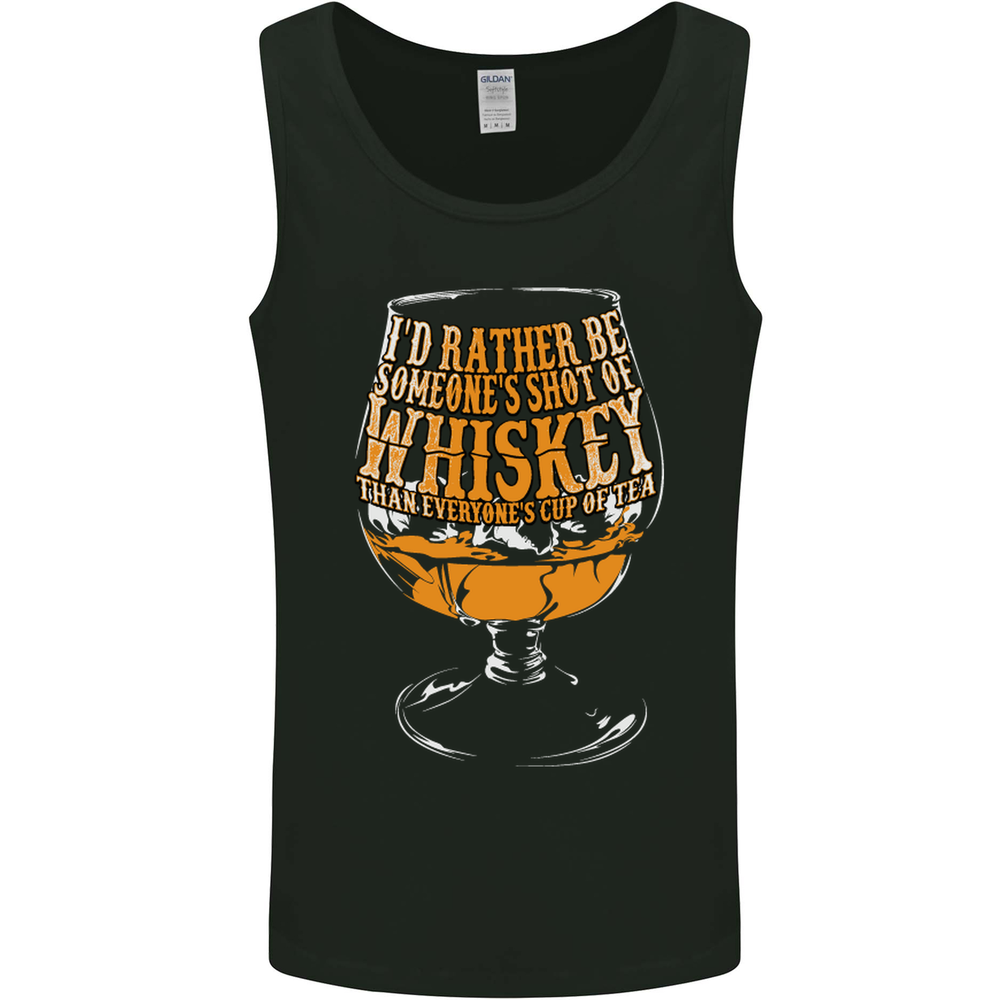 Id Rather Be Someones Whiskey Funny Mens Vest Tank Top