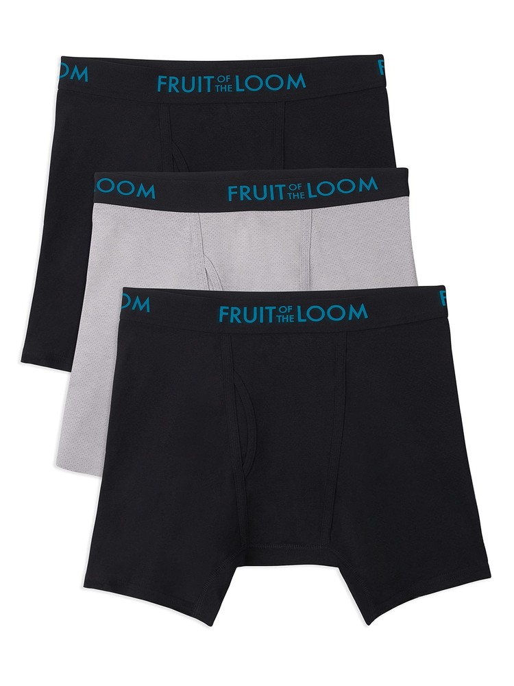Mens Breathable Briefs, Moisture Wicking Underwear, Assorted Color Multipacks...