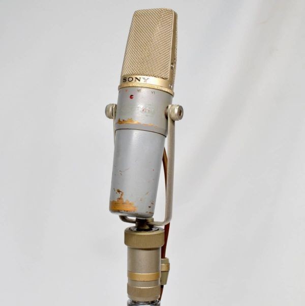 Vintage 1970 Sony ECM-370 Mic C-37P Brother Battery Phantom Power