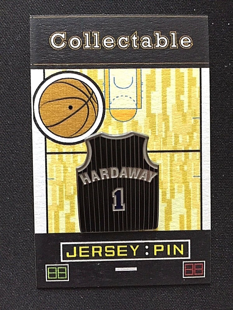 Orlando Magic Penny Hardaway retro hardwood legend jersey lapel pin