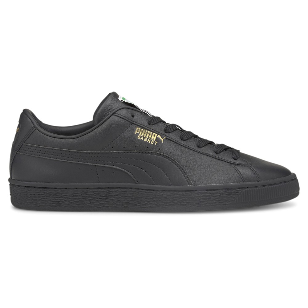 PUMA Basket Classic XXI Mens Black Casual Sneakers 37492303