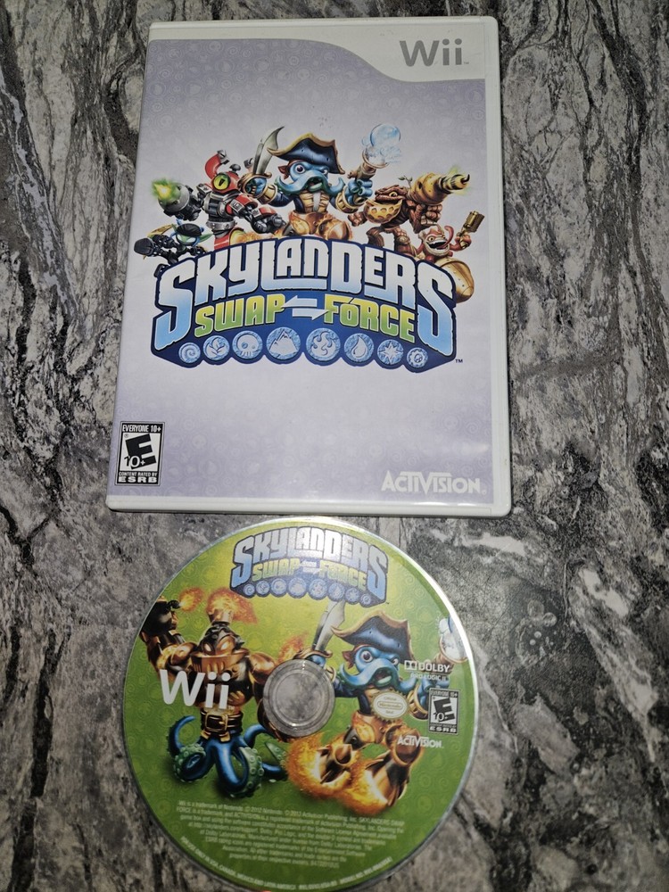 Skylanders Swap Force Wii Game Tested No Manual