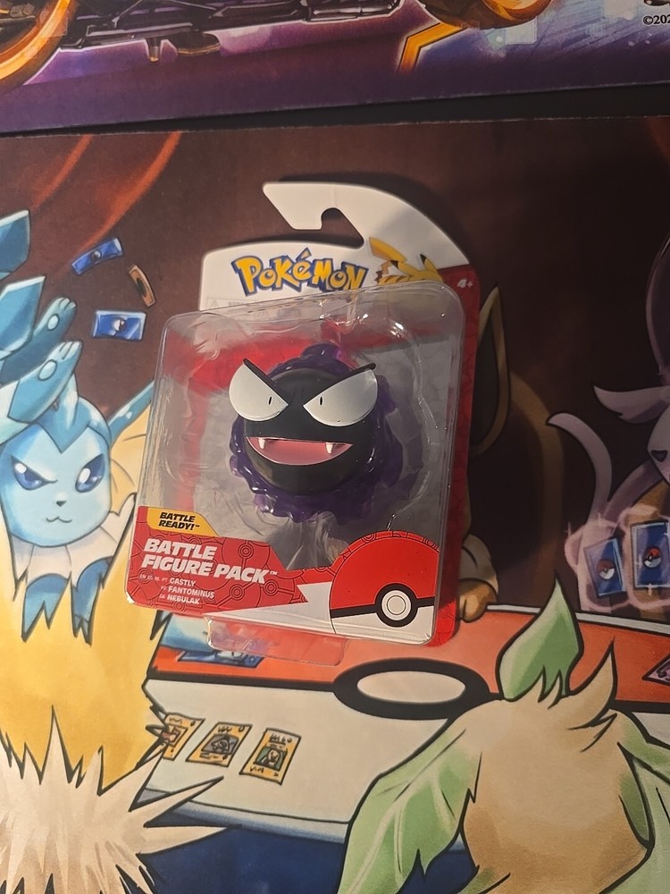 GASTLY Jazwares| Pokemon Battle Figure - 9500710 NIB RARE