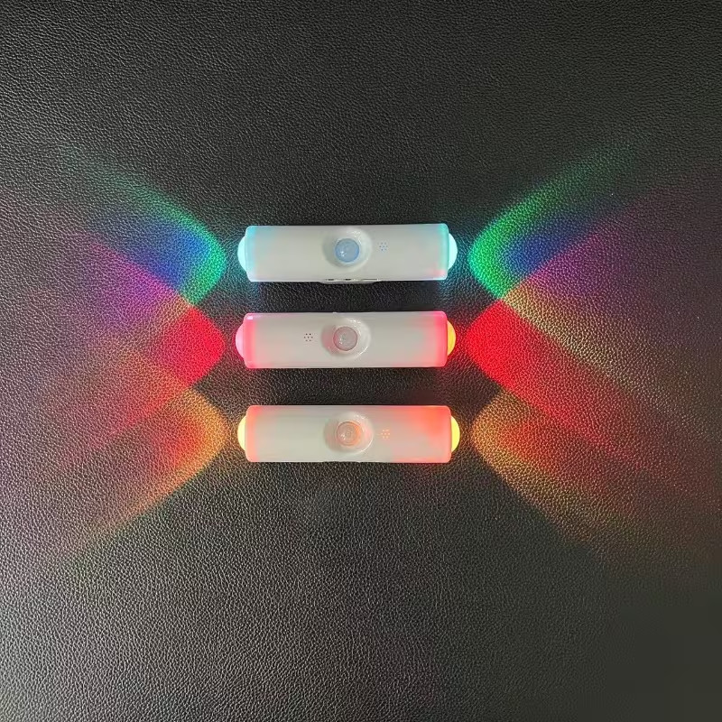 RGB Smart Sensor LED Night Light Adjustable Brightnes Rechargeable Motion Sensor