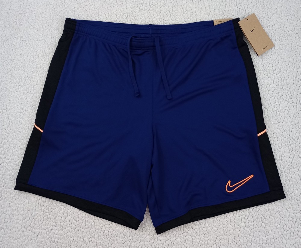 Nike Academy Men's Dri-FIT Futbol  Soccer Blue  Shorts Size XL