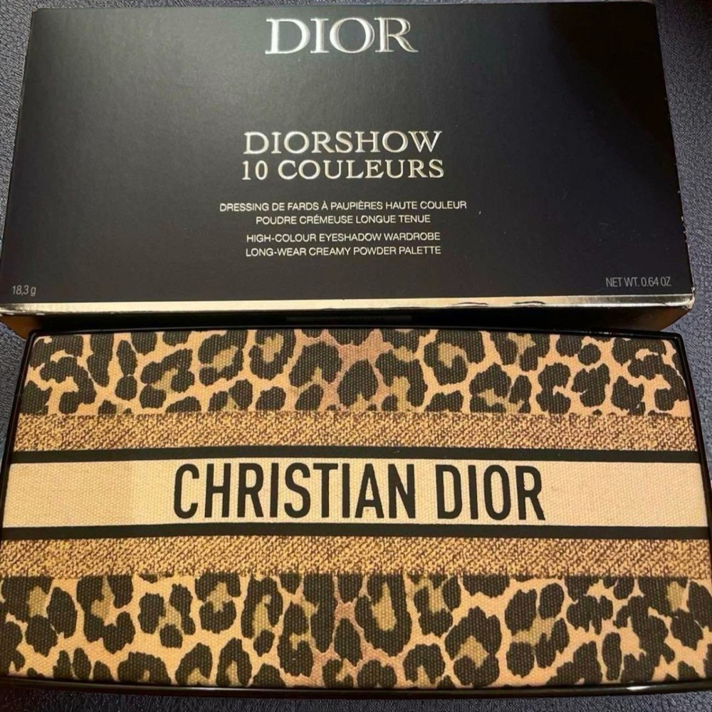 Dior Show Disc Rule 001 Mitza Edition Leopard Print Limited Eyeshadow