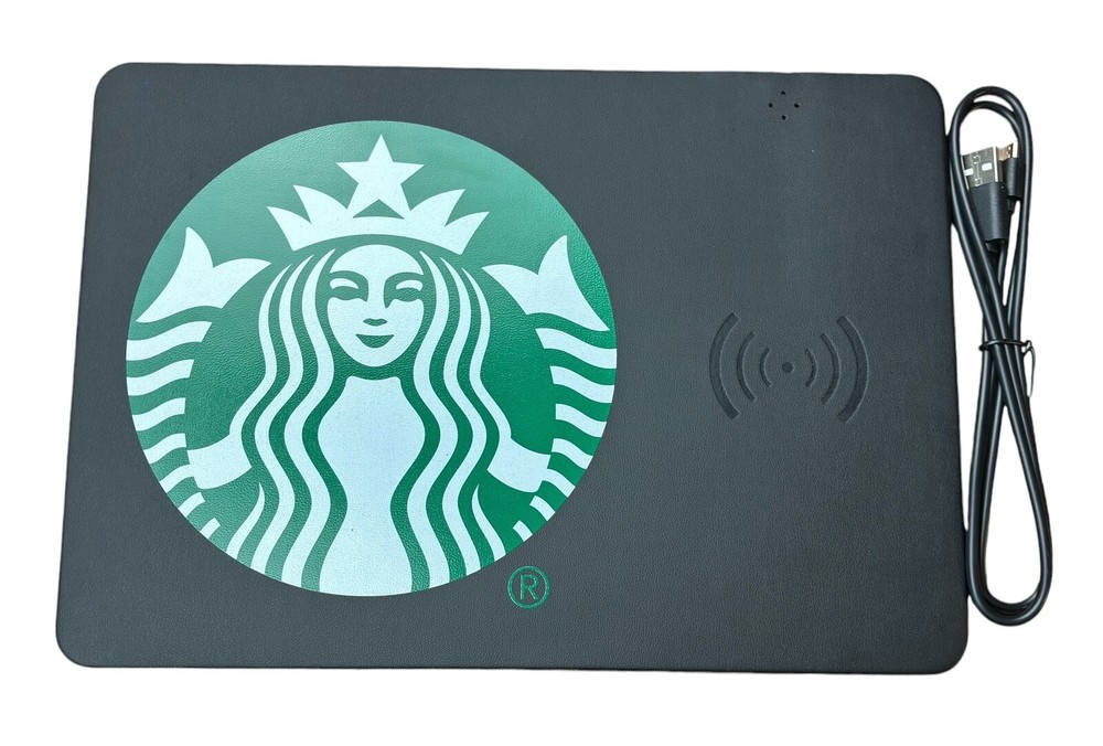 Starbucks Rewards Mousepad and Phone Charger Like New Rare Collectible