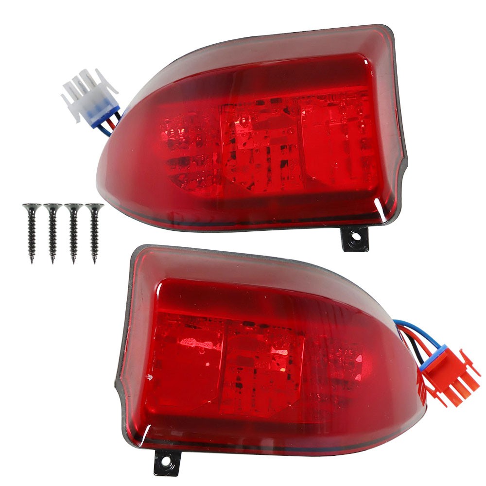 LED Tail Light Rear Light 12V 3-Wire Set for Club Car Precedent Golf Cart 2004+