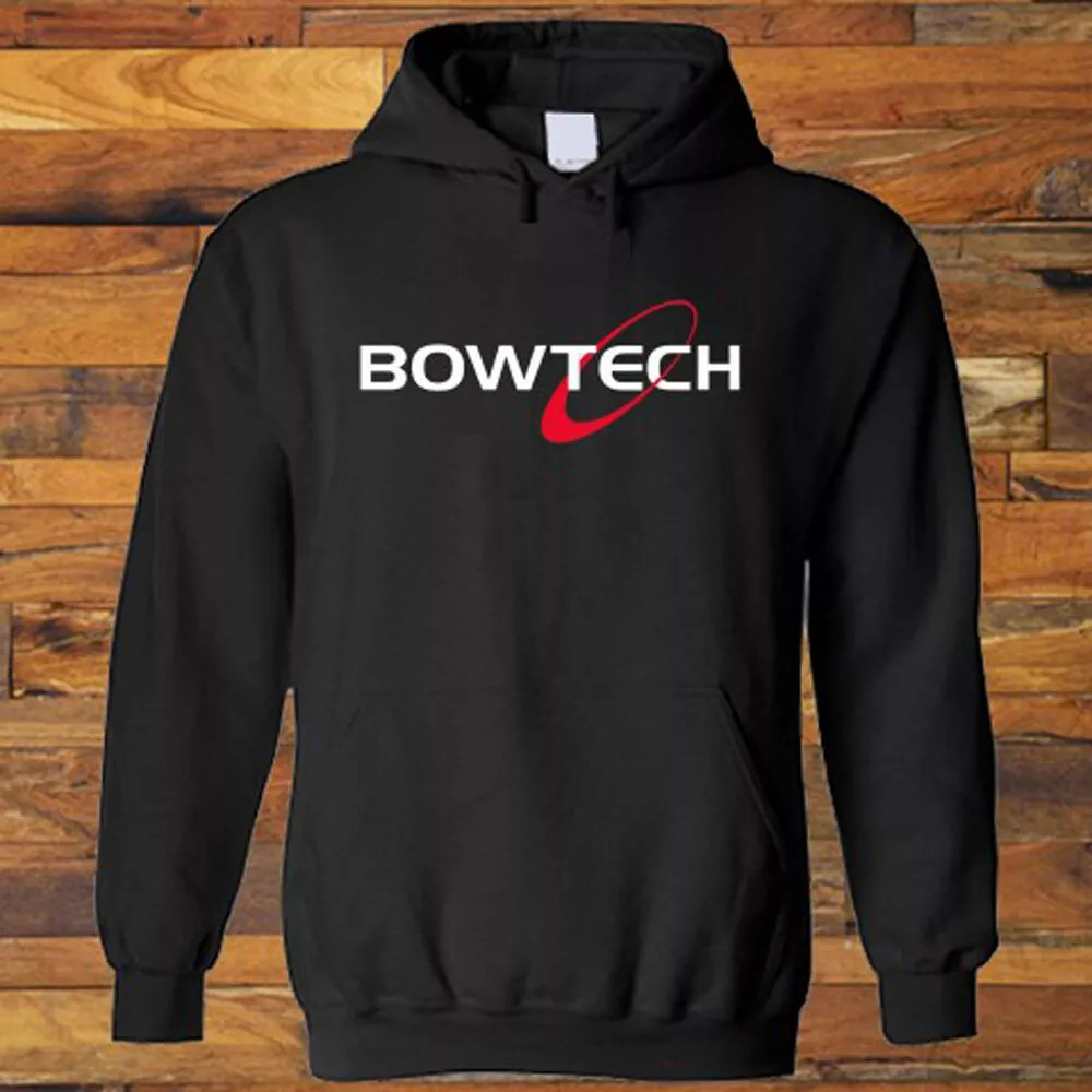 Bowtech Archery Hunting Bows Logo Hunter Black Hoodie Sweatshirt S-3XL.webp