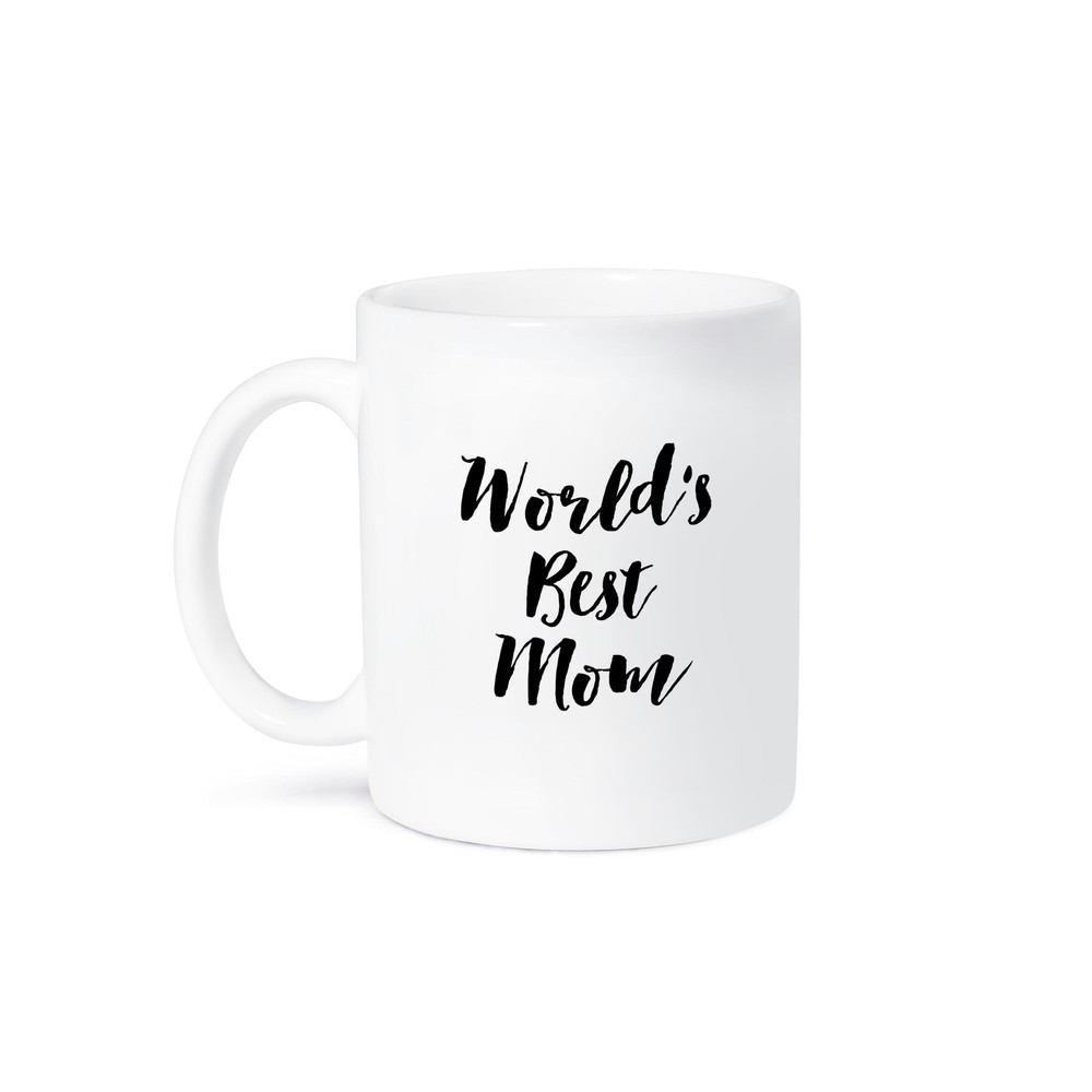 3dRose, Phrase - Worlds Best Mom, Mug