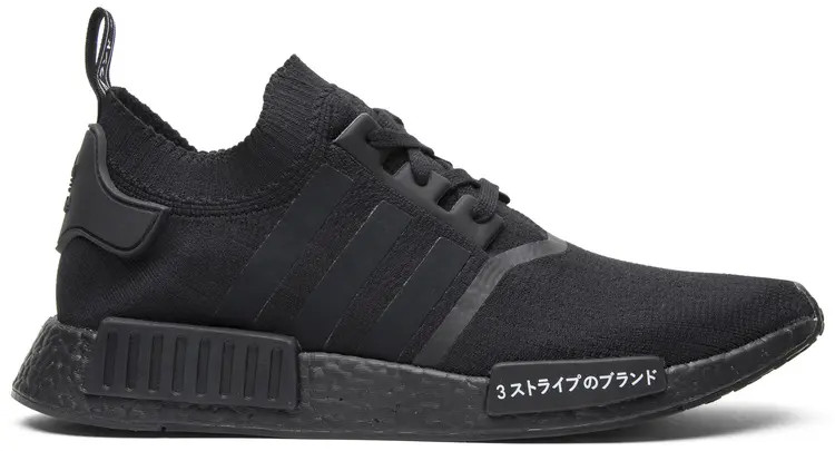Size 11 - Adidas NMD_R1 Primeknit Japan Triple Black