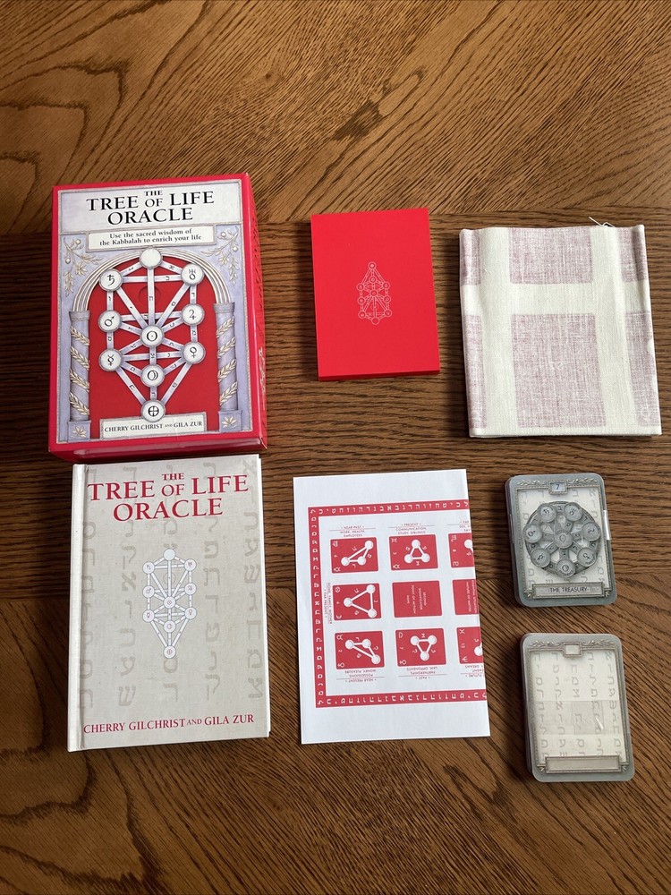 Oracle Cards The Tree of Life Box Set Cherry Gilchrist & Gila Zur  2002 Hardback