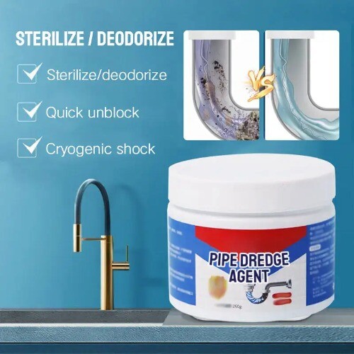 Kitchen Pipe Dredging Deodorant Toilet Sink Drain Cleaner Sewer Cleaning Tools