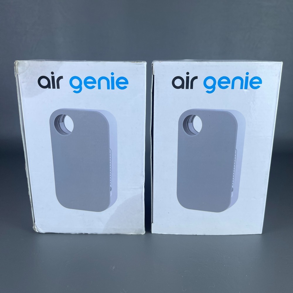 Air Genie Plug N' Pure Set of 2 Smoke Dust Pet Odor Eliminator Plug in Air