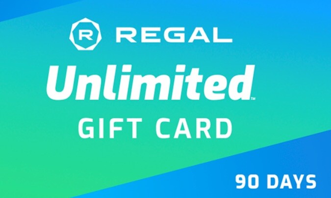 REGAL CINEMAS UNLIMITED MOVIE VOUCHER  VALID FOR 3 MONTHS-image
