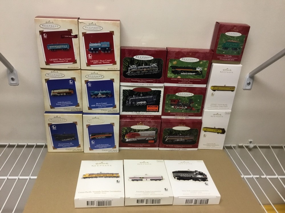 Lot of 18 - Hallmark Ornaments 