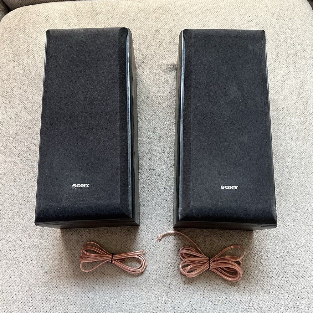 Sony SS-B3000 120W 3-Way Bookshelf Speakers with Tested Wire