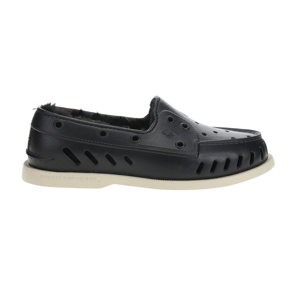 Sperry Authentic Original Cozy Float Boat  Mens Black Casual Shoes STS23884
