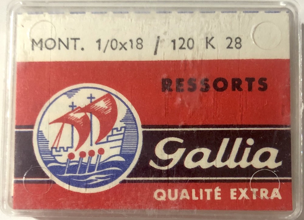 1X Mainspring 2621 1.20x0.095 Ø8.5 Watch Spring 120K 28 1/0x18