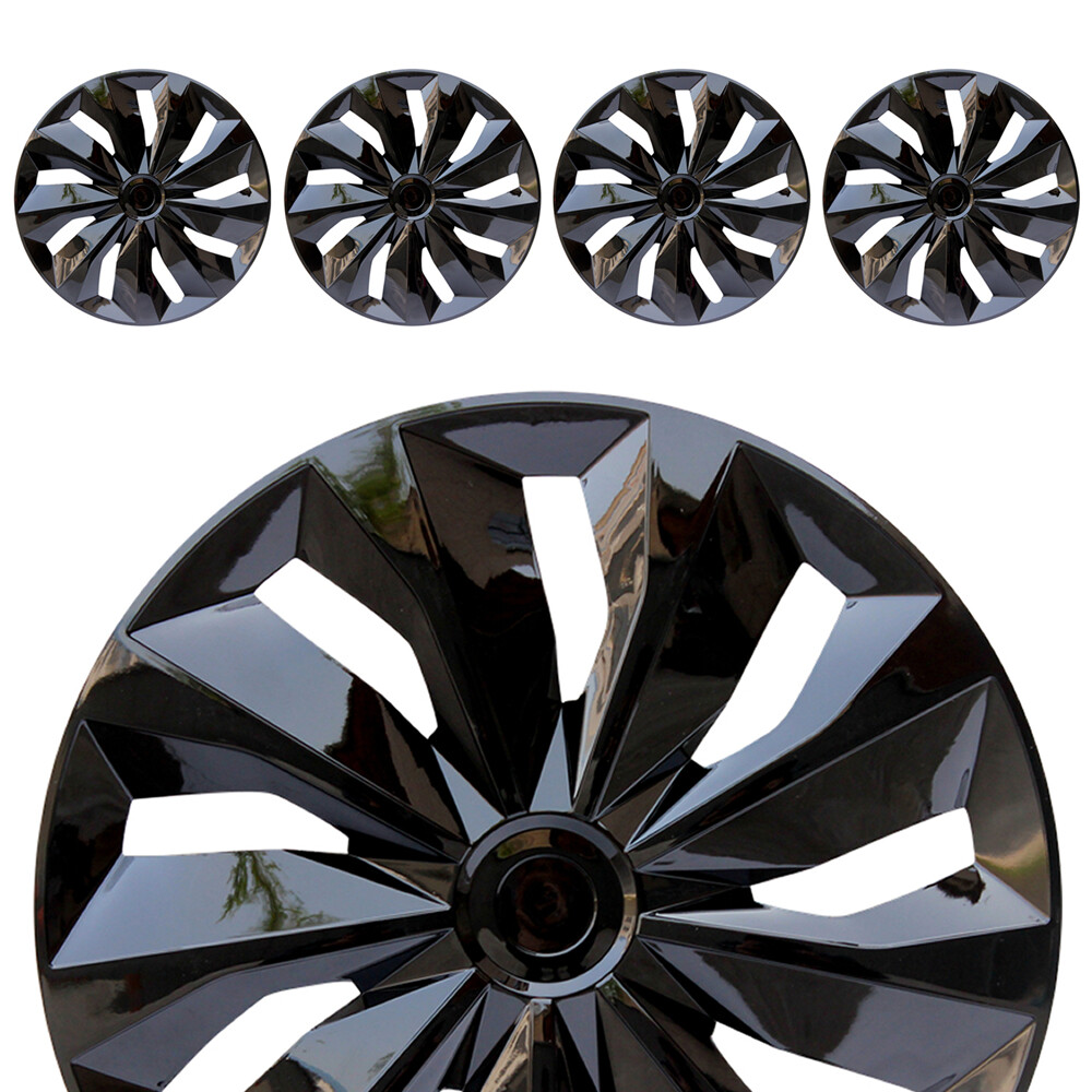 15 Inch Universal Snap-On Wheel Covers Hub Protectors Set of 4