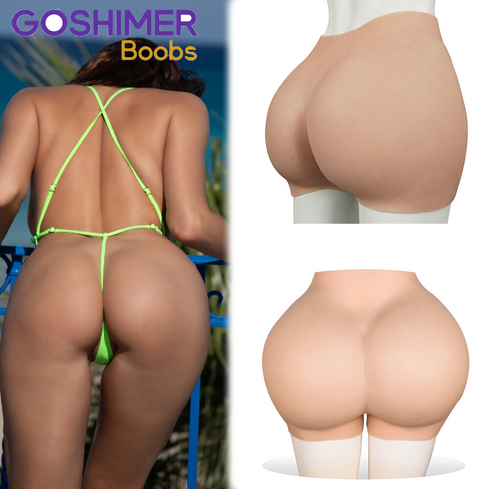 Silicone Butt Enhancer Pants for Crossdressers & Transgender Hip Augmentation  