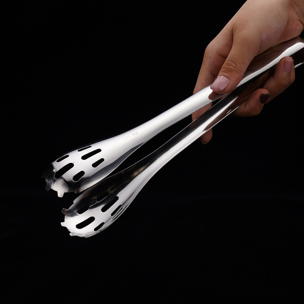 Buffet Dessert Tong Stainless Steel Food Tong Grilling Tong Bread Picking Clip
