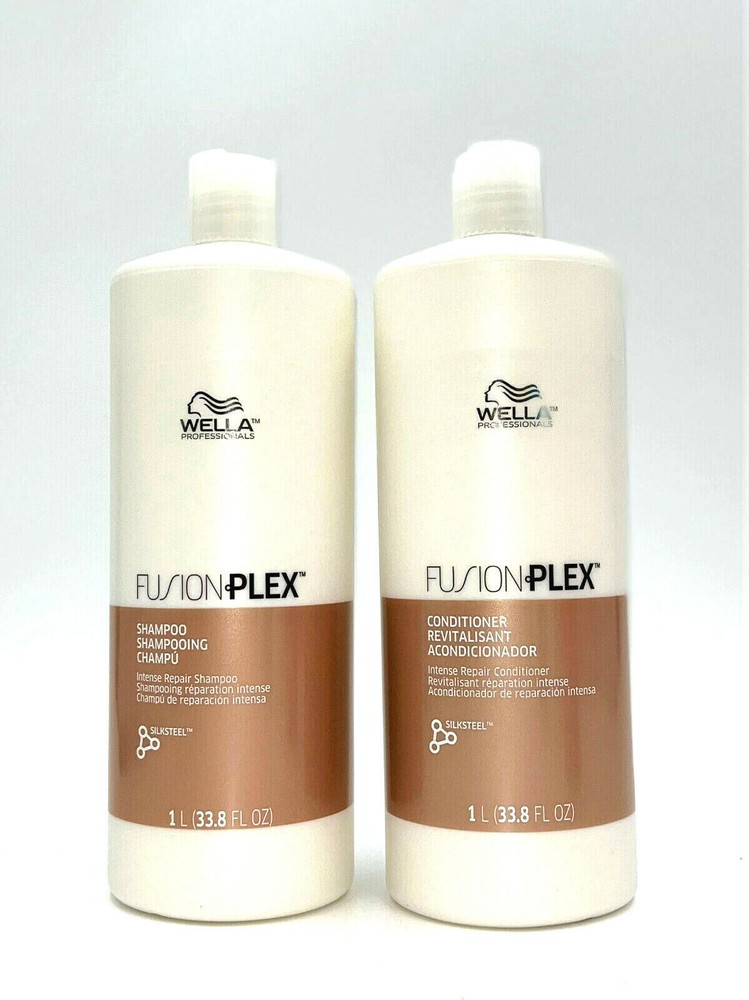 Wella FusionPlex Intense Repair Shampoo and Conditioner Set 33.8 oz