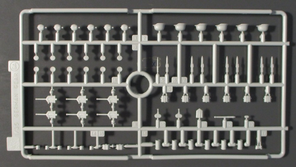 1/35 Cyber Hobby Aufklarungspanzer 38t Parts Tree GA from Kit 6310