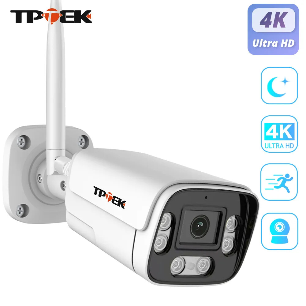8MP 4K Camera Wifi Surveillance Home CCTV WiFi 5MP Video Wi-Fi Waterproof CamHi