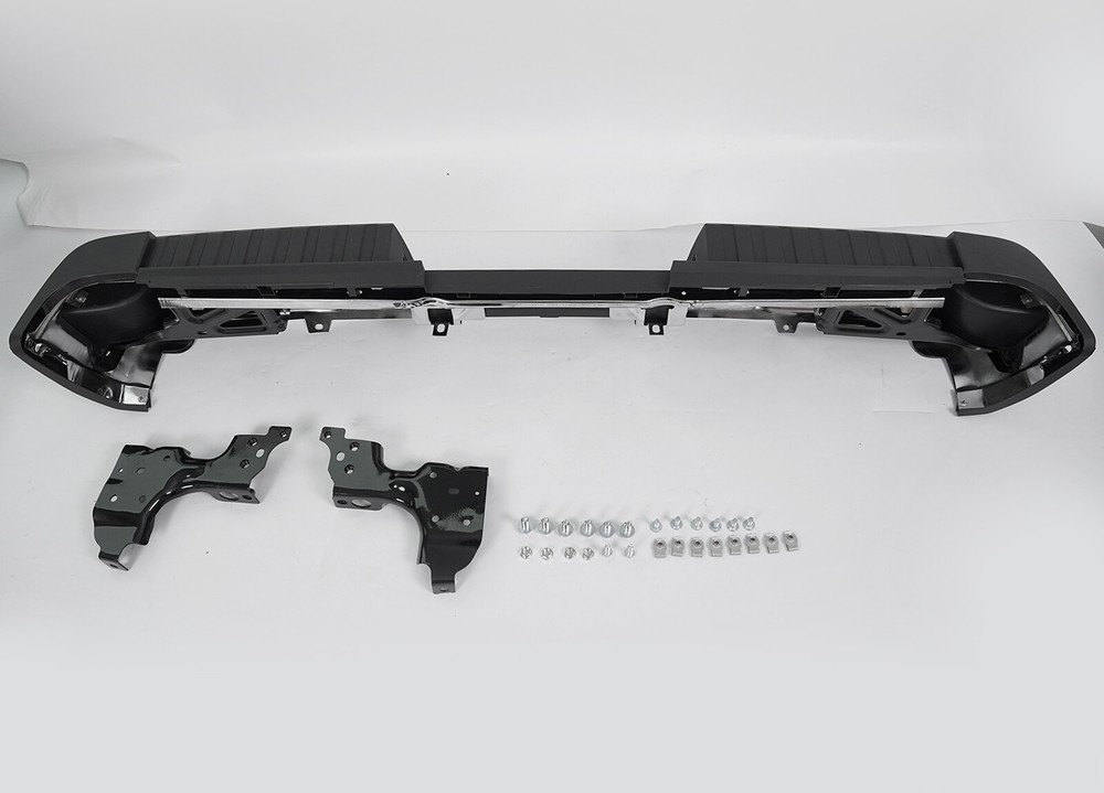 NEW Chrome Steel Rear Bumper Assembly for 2015-19 Silverado Sierra 2500HD Dually