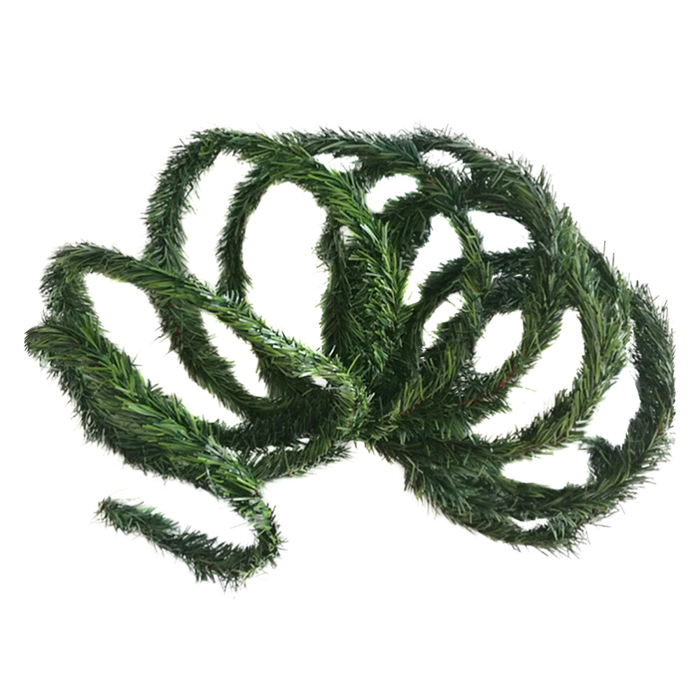 Christmas Pine Decorations Garland for Fireplace Ornament Outdoor