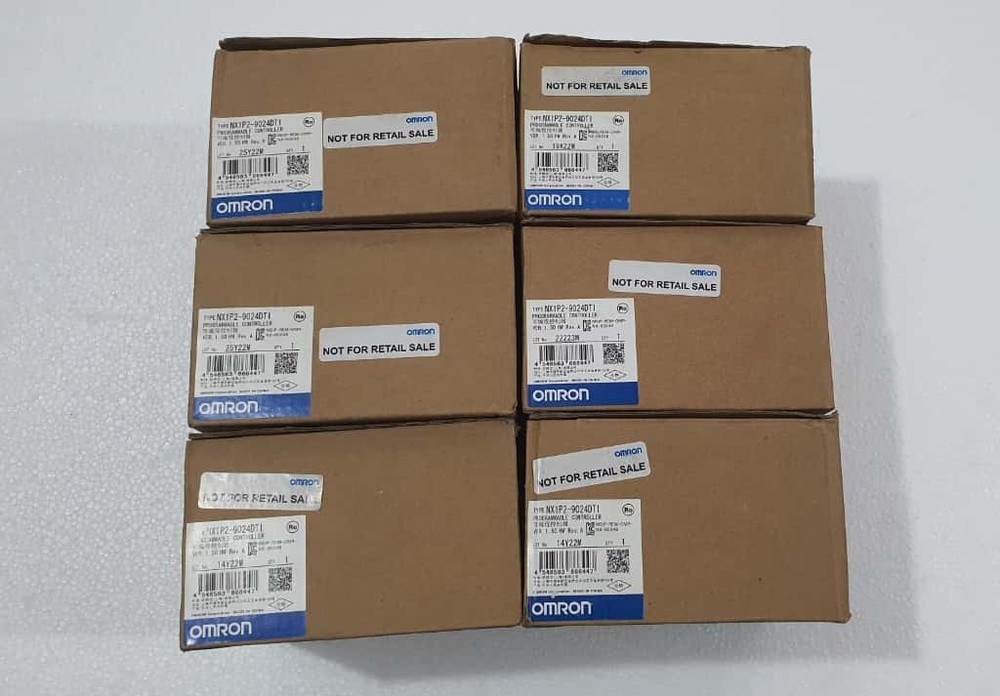 6 PCS LOT | OMRON | NX1P2-9024DT1 | Programmable Logic Controller CPU OPEN BOX